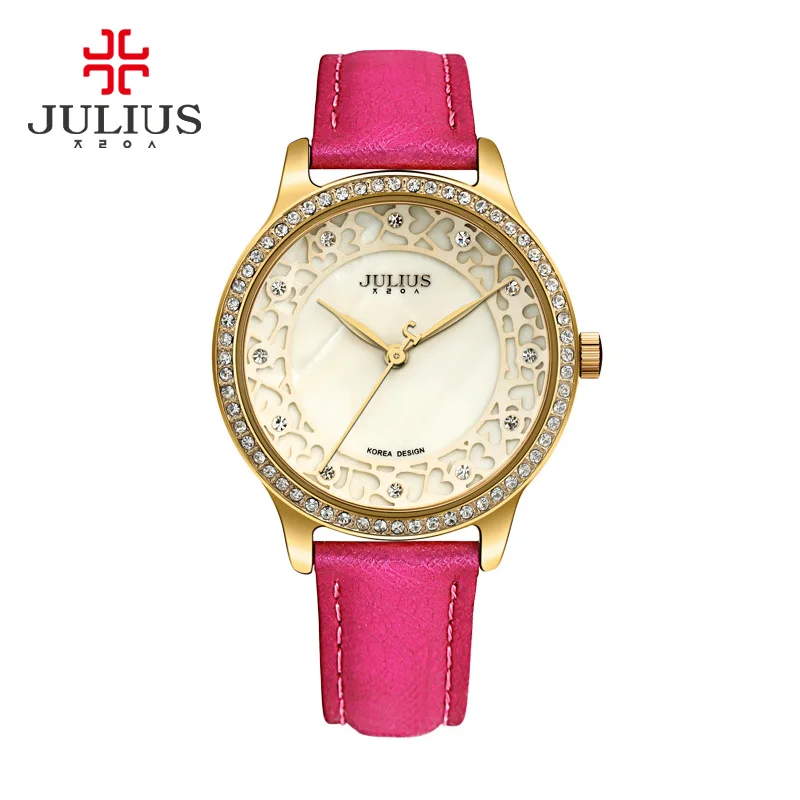 2017 JULIUS Luxury Fashion Women's Watches Quartz Watch Bracelet Wristwatches Leather Band Women Dress Watches Relogios Feminino
2017 JULIUS Luxury Fashion Women's Watches Quartz Watch Bracelet Wristwatches Leather Band Women Dress Watches Relogios Feminino