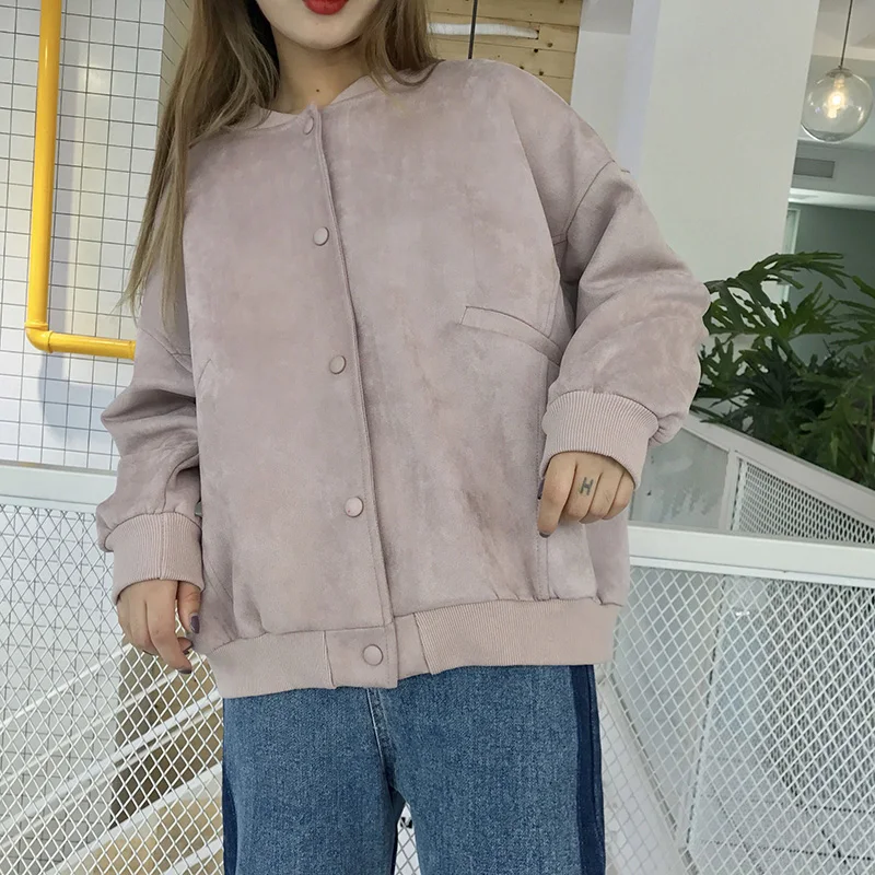 2019 Women Basic Coats Jackets Spring Single-breasted Crop Jacket Loose Women Jacket Coat Crop Tops
2019 Women Basic Coats Jackets Spring Single-breasted Crop Jacket Loose Women Jacket Coat Crop Tops