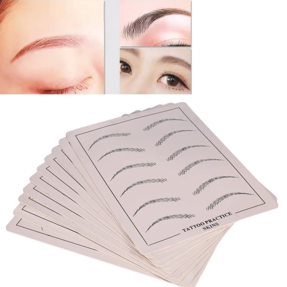 10pcs Tattoo Practice Skin Cosmetic Permanent Makeup Eyebrow Tattoo Practice Skin Supply fake eyebrow tattoo practice skin
10pcs Tattoo Practice Skin Cosmetic Permanent Makeup Eyebrow Tattoo Practice Skin Supply fake eyebrow tattoo practice skin
