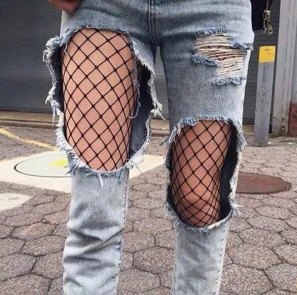 Women Sexy Transparent Slim Fishnet Pantyhose 2018 Nightclub Net Holes Black Tights Thigh High Stockings Small/Middle/Big Mesh
Women Sexy Transparent Slim Fishnet Pantyhose 2018 Nightclub Net Holes Black Tights Thigh High Stockings Small/Middle/Big Mesh