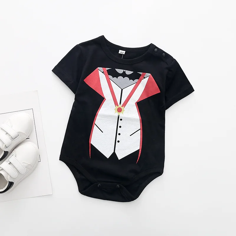 Summer Fashion Baby Boys Halloween One-piece Bodysuit Mommy's Little Nightmare Print Baby Gentleman Jumpsuit Clothes Outfit DS9
Summer Fashion Baby Boys Halloween One-piece Bodysuit Mommy's Little Nightmare Print Baby Gentleman Jumpsuit Clothes Outfit DS9