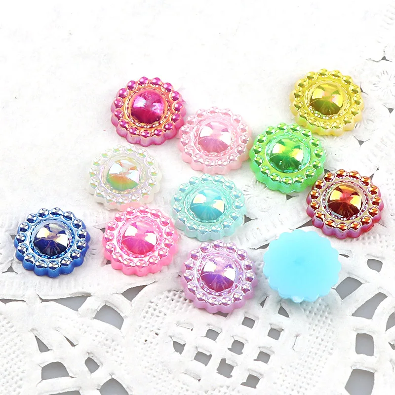 100 Pcs 10mm ABS Imitation Sun Flower Flatback Pearl Beads Decoration For DIY Accessories Jewelry Making Nail Art Phone Case
100 Pcs 10mm ABS Imitation Sun Flower Flatback Pearl Beads Decoration For DIY Accessories Jewelry Making Nail Art Phone Case