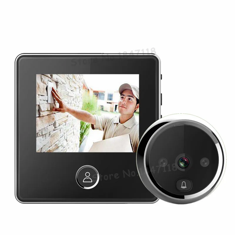 New 3.0" LCD Smart Photo Recording Door Bell Camera 1200mAh Rechargeable li-battery IR Night Home Peephole Viewer Door Camera
New 3.0" LCD Smart Photo Recording Door Bell Camera 1200mAh Rechargeable li-battery IR Night Home Peephole Viewer Door Camera