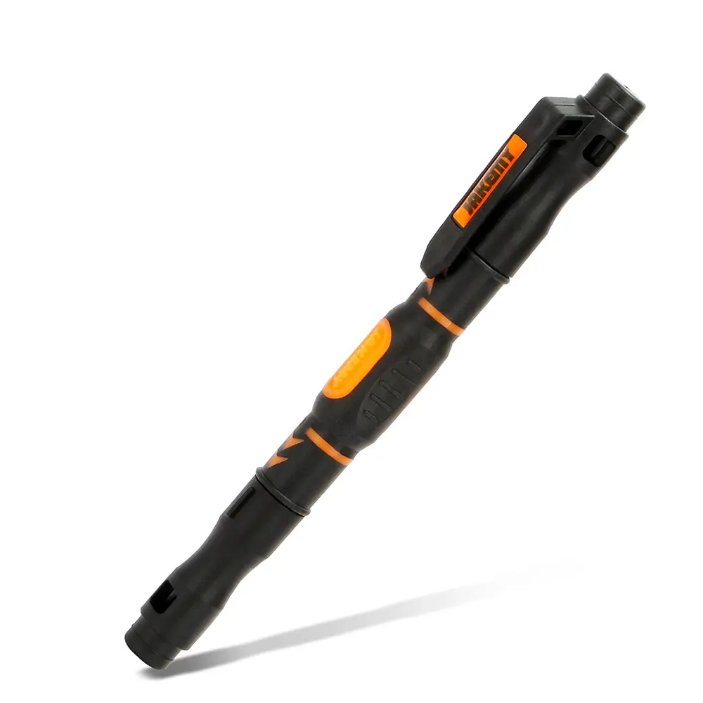 Portable 3 in 1 Double-head Bits Screwdriver Pen with Magnetic Two Way Slotted and Phillips Bits DIY Repair Tool Kit
Portable 3 in 1 Double-head Bits Screwdriver Pen with Magnetic Two Way Slotted and Phillips Bits DIY Repair Tool Kit