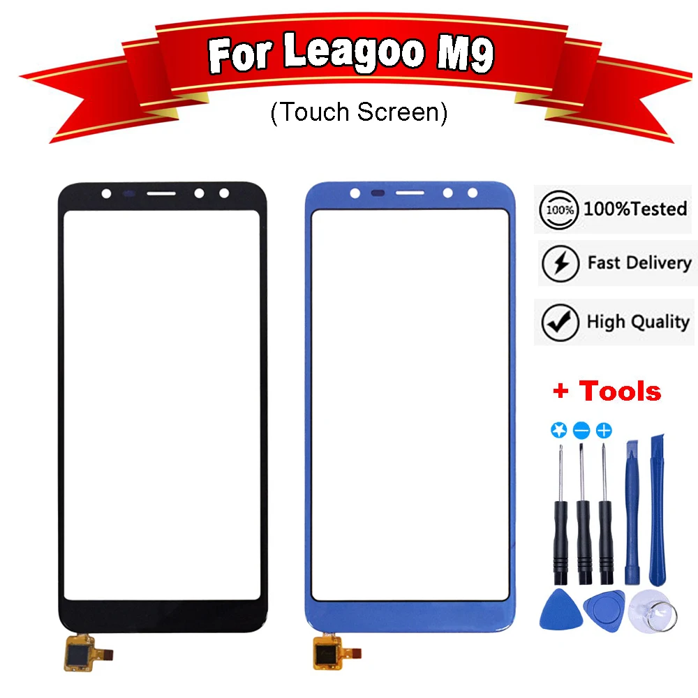 5 дюймовый сенсорный экран для Leagoo M9 дигитайзер сенсорного экрана переднее