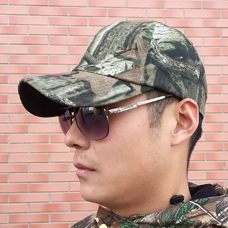 Тактическая камуфляжная охотничья Кепка Snapback регулируемые шляпы Мужская