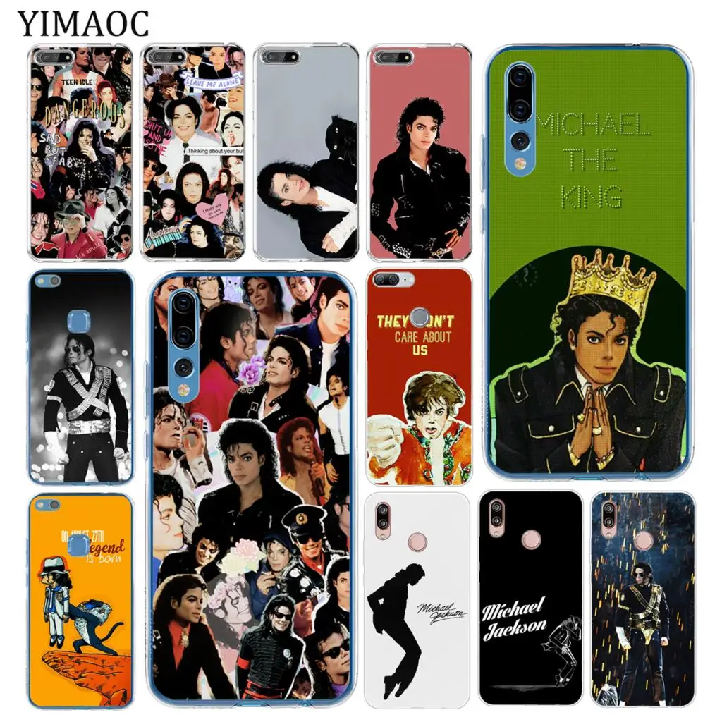 Мягкий силиконовый чехол для телефона YIMAOC michael jackson Huawei P30 P20 Pro P10 P9 P8 Lite 2016 2017 P smart Z