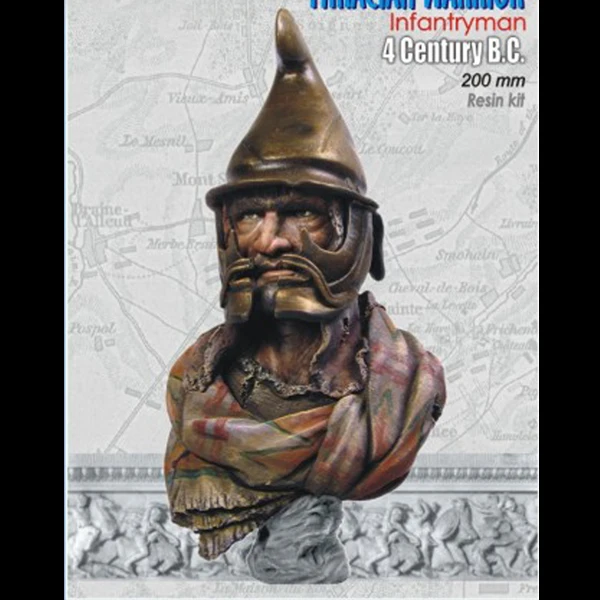 1/9 THRACIAN WARRIOR Infantryman 4th century B C Historical figures subject matter Resin Figure Bust GK Uncoated No colour
1/9 THRACIAN WARRIOR Infantryman 4th century B C Historical figures subject matter Resin Figure Bust GK Uncoated No colour