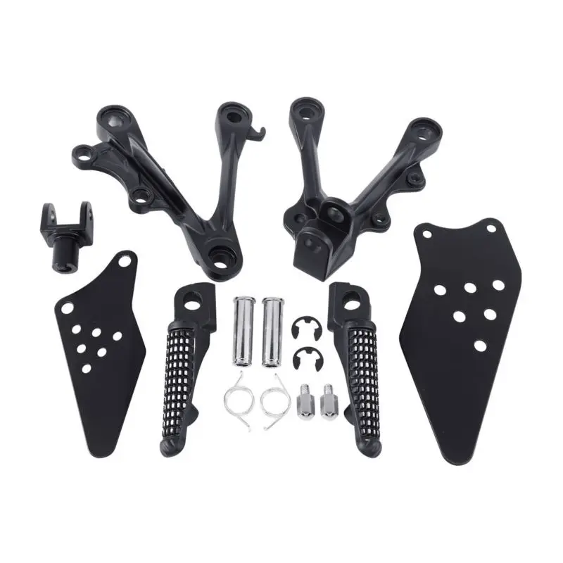 Motorcycle Accessories Front Rider Footrest Foot Pegs Bracket Set For Kawasaki Ninja ZX6R 2009-2014
Motorcycle Accessories Front Rider Footrest Foot Pegs Bracket Set For Kawasaki Ninja ZX6R 2009-2014