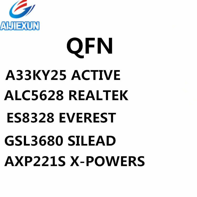 5 шт. {A33KY25 ACTIVE} {ALC5628 REALTEK} {ES8328 EVEREST} {GSL3680 SILEAD} {AXP221S X-POWERS} QFN, в наличии 100% новый и оригинальный
5 шт. {A33KY25 ACTIVE} {ALC5628 REALTEK} {ES8328 EVEREST} {GSL3680 SILEAD} {AXP221S X-POWERS} QFN, в наличии 100% новый и оригинальный