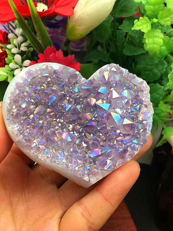 Natural crystal cluster angel halo crystal heart for family decoration healing crystal wedding decoration Christmas decoration
Natural crystal cluster angel halo crystal heart for family decoration healing crystal wedding decoration Christmas decoration