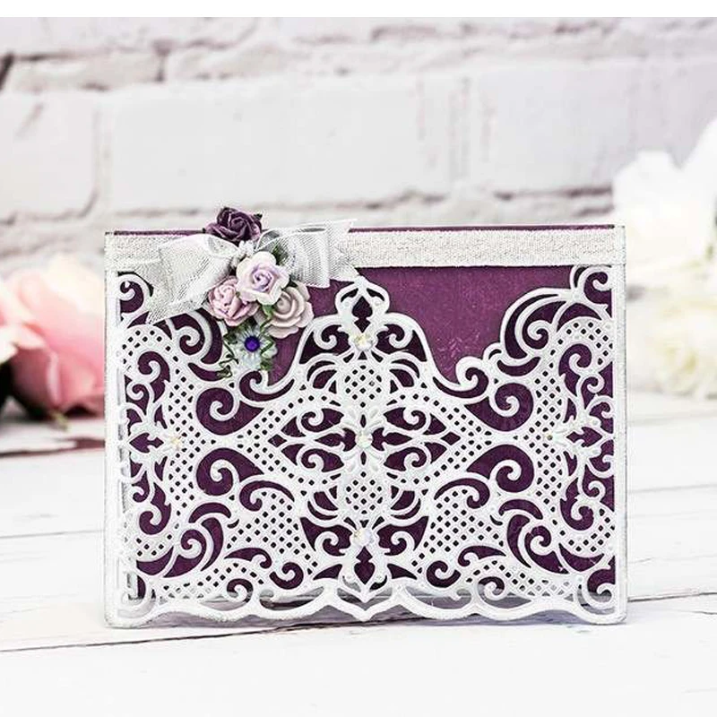 2019 Classical Lace Edge Border Frame Metal Cutting Dies Stencils For DIY Scrapbooking Decorative Embossing Handcraft Die Cut
2019 Classical Lace Edge Border Frame Metal Cutting Dies Stencils For DIY Scrapbooking Decorative Embossing Handcraft Die Cut