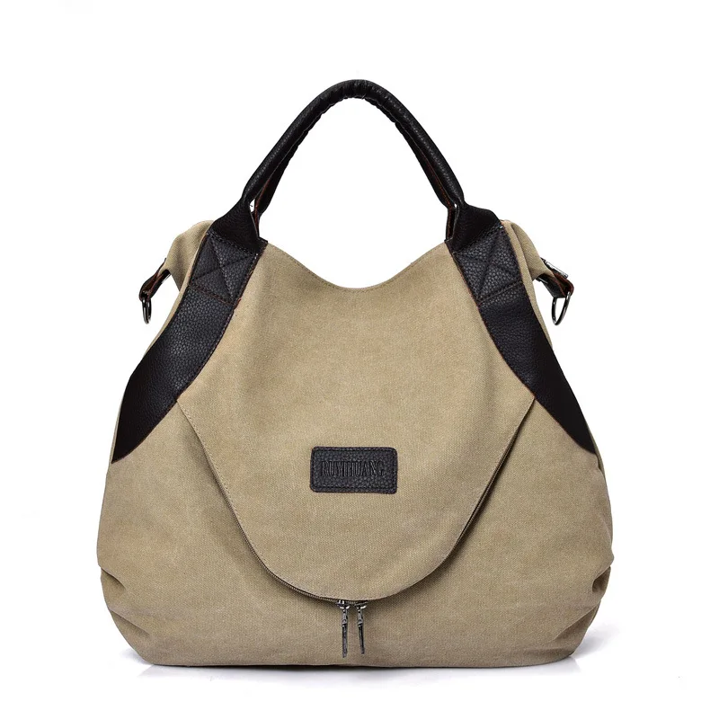 Women's Canvas Handbag High Quality Female Shoulder Bag Female Weekend Shopping Bag Tote Handbag Work Bag School Ladys Handbags
Women's Canvas Handbag High Quality Female Shoulder Bag Female Weekend Shopping Bag Tote Handbag Work Bag School Ladys Handbags