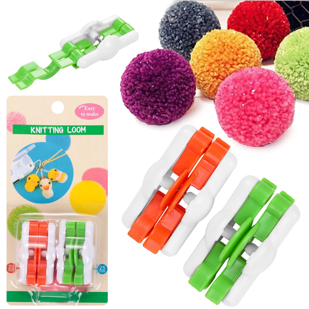 2pcs/lot Mini Pompom Pom-pom Maker for Fluff Ball Weaver Needle Craft DIY Wool Knitting Craft Tool Set Crocheting Hand Kits
2pcs/lot Mini Pompom Pom-pom Maker for Fluff Ball Weaver Needle Craft DIY Wool Knitting Craft Tool Set Crocheting Hand Kits