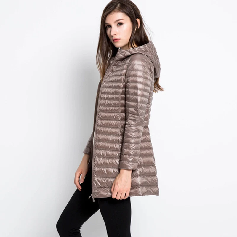 Female Ultra Light Duck Down Jacket Women long Down Coat Plus Size 4XL autumn Winter Warm Jacket Hooded Down slim Parka QH1270
Female Ultra Light Duck Down Jacket Women long Down Coat Plus Size 4XL autumn Winter Warm Jacket Hooded Down slim Parka QH1270