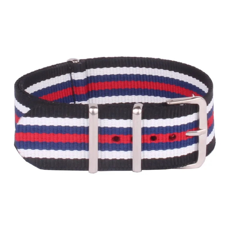 22 mm Watchbands Man Women Multi Color Black White Nato Fiber Woven Nylon Watch Strap Wristwatch Bands Buckle 22mm For watches
22 mm Watchbands Man Women Multi Color Black White Nato Fiber Woven Nylon Watch Strap Wristwatch Bands Buckle 22mm For watches