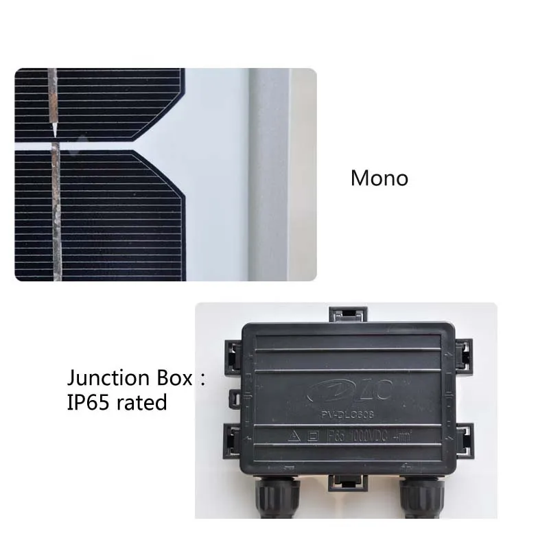 Solar Panel Kit 12v 100W BatterieSolar Charge Controller 12v/24v 10A PV Cable Connector Z Bracket Caravan Car Camp Motorhome | Электроника