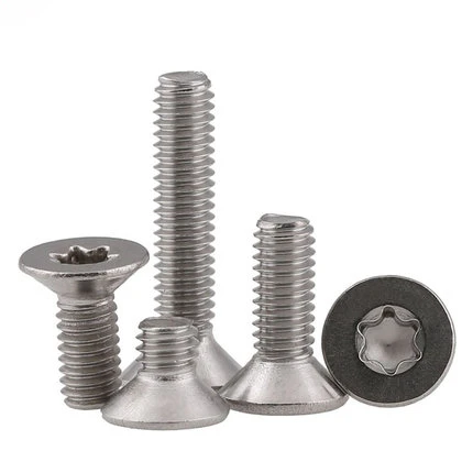 304 Stainless Steel Countersunk Flat Head Plum Six Lobe Socket Security Head Screw Bolt Anti-theft M2*4/5/6/8/10mm
304 Stainless Steel Countersunk Flat Head Plum Six Lobe Socket Security Head Screw Bolt Anti-theft M2*4/5/6/8/10mm