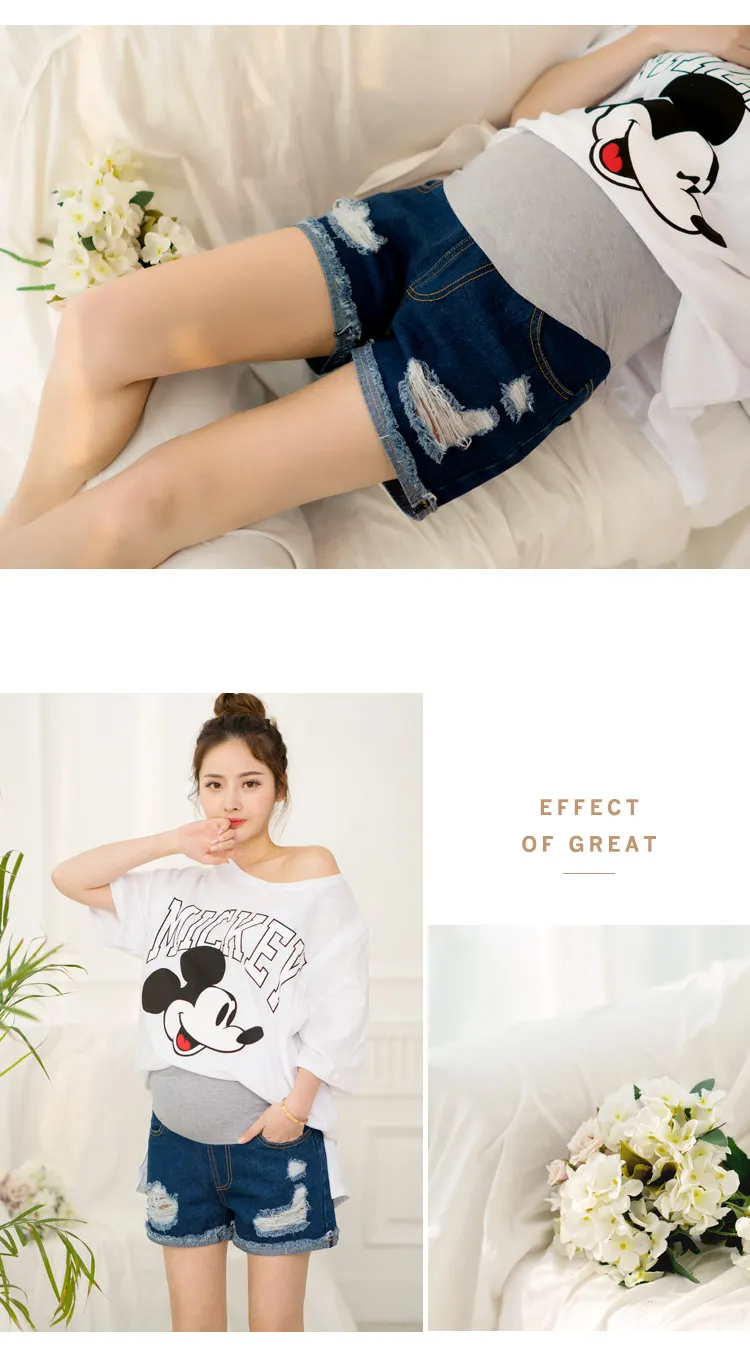 Pregnant Women Wearing Jeans Shorts In Summer Wear The New Fashionable Women's Thin Hollow Women's Relaxing Summer Dress of 2019
Pregnant Women Wearing Jeans Shorts In Summer Wear The New Fashionable Women's Thin Hollow Women's Relaxing Summer Dress of 2019