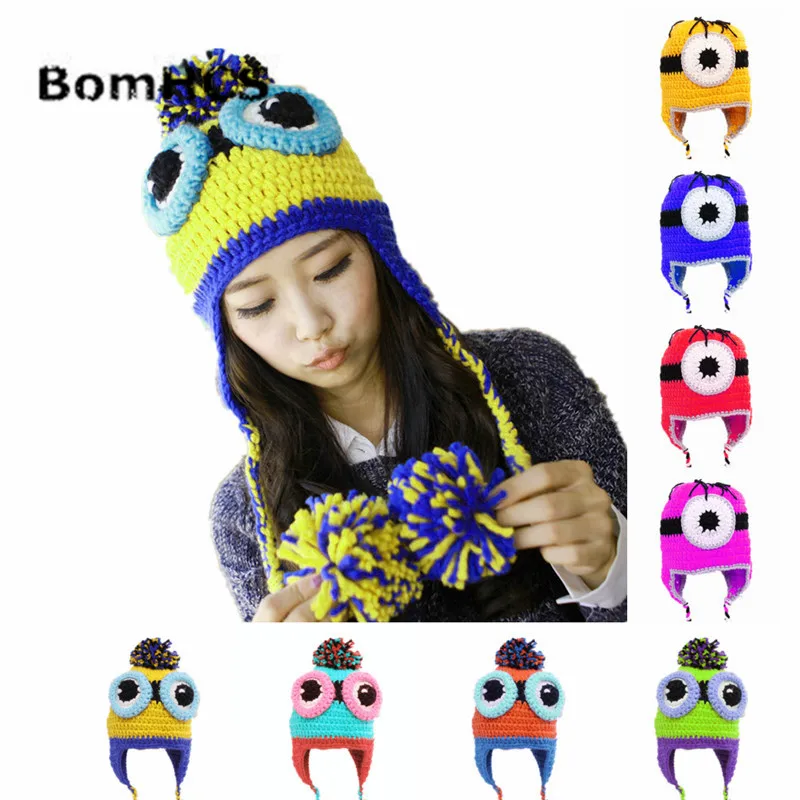 BomHCS Very Cute Women's Beanie Autumn Winter Warm 100% Handmade Ear Muff Knitted Hat cap
BomHCS Very Cute Women's Beanie Autumn Winter Warm 100% Handmade Ear Muff Knitted Hat cap