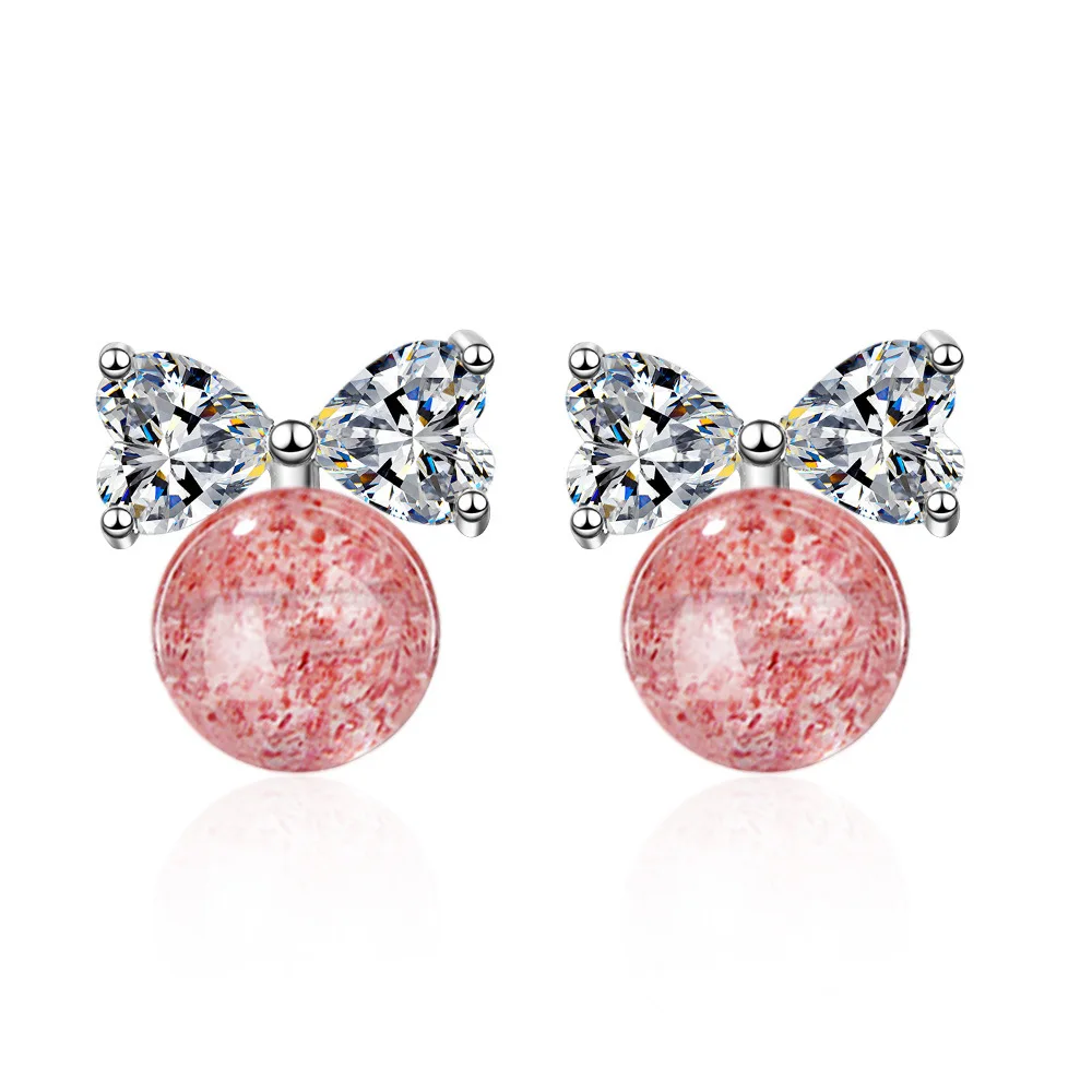100% 925 sterling silver fashion bowknot crystal women birthday gift ladies`stud earrings jewelry wholesale no fade cheap
100% 925 sterling silver fashion bowknot crystal women birthday gift ladies`stud earrings jewelry wholesale no fade cheap