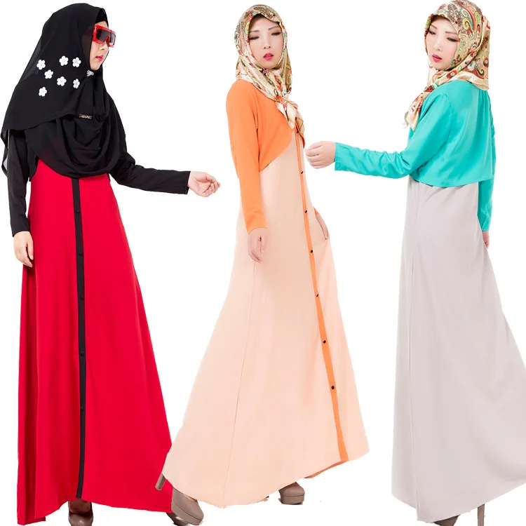 Muslim Adult Fake Two-piece Dress Islamic Women Worship Costumes Ethnic Girl Long Dress Malaysia Turkish Lady Clothes Abaya
Muslim Adult Fake Two-piece Dress Islamic Women Worship Costumes Ethnic Girl Long Dress Malaysia Turkish Lady Clothes Abaya