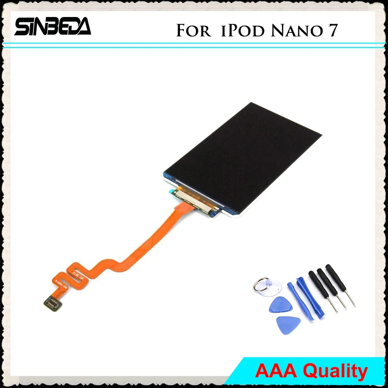 Sinbeda AAAA Quality LCD Screen For iPod Nano 7 7G 7th LCD Display Screen Replacement Parts Free Shipping
Sinbeda AAAA Quality LCD Screen For iPod Nano 7 7G 7th LCD Display Screen Replacement Parts Free Shipping