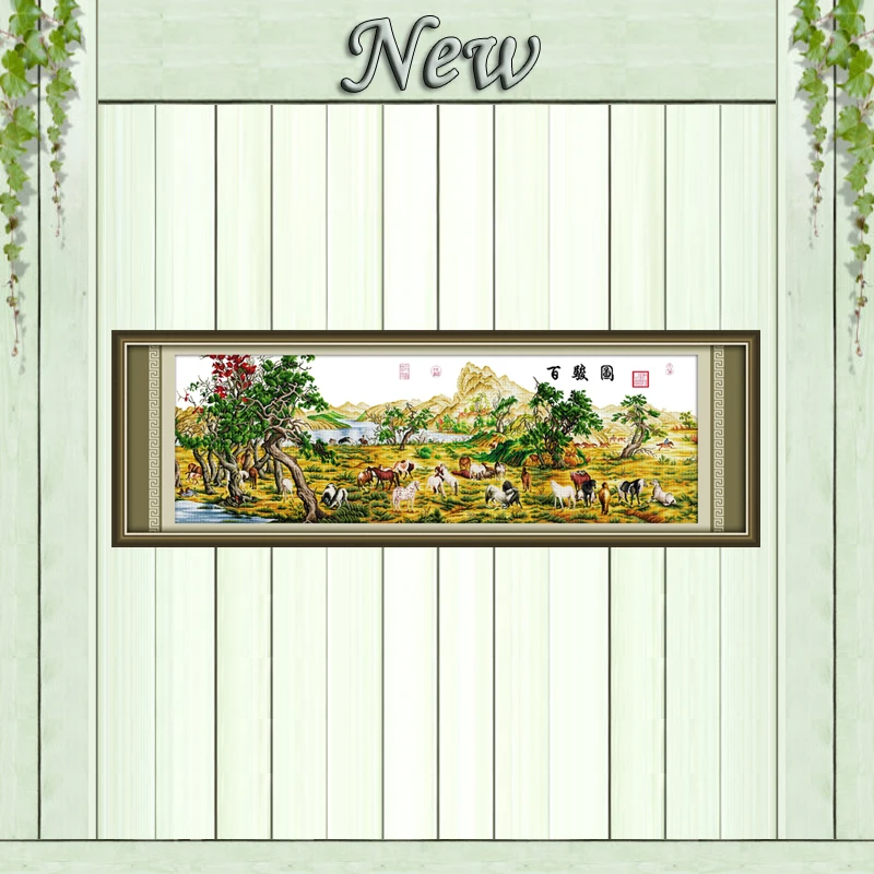 Scenery horse river decor paintings counted printed on canvas DMC 14CT 11CT Chinese Cross Stitch Needlework Sets Embroidery kits
Scenery horse river decor paintings counted printed on canvas DMC 14CT 11CT Chinese Cross Stitch Needlework Sets Embroidery kits