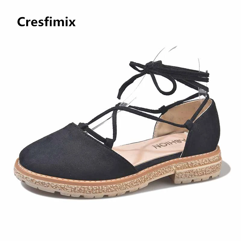 Cresfimix/Женская обувь для отдыха; сезон весна-лето; обувь на плоской платформе с завязками; Женская Повседневная Уличная обувь; Женская стильн...
Cresfimix/Женская обувь для отдыха; сезон весна-лето; обувь на плоской платформе с завязками; Женская Повседневная Уличная обувь; Женская стильн...