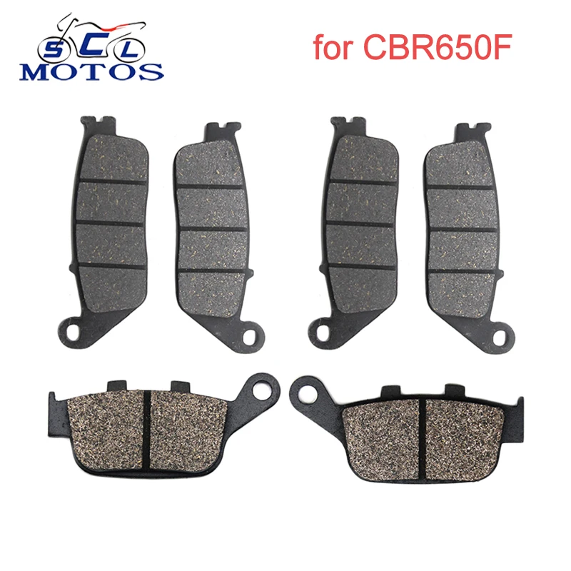 Sclmotos - Motorcycle Brake Pads For Honda CBR650F CBR 650 F 2014 2015 Front and Rear Brake Pads Set Brake System Racing
Sclmotos - Motorcycle Brake Pads For Honda CBR650F CBR 650 F 2014 2015 Front and Rear Brake Pads Set Brake System Racing