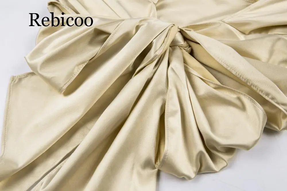 Elegant Turleneck Satin Slik Blouse Women Shirt Backless Women Blouse Long Sleeve Bow Tie Womens Tops and Blouses
Elegant Turleneck Satin Slik Blouse Women Shirt Backless Women Blouse Long Sleeve Bow Tie Womens Tops and Blouses