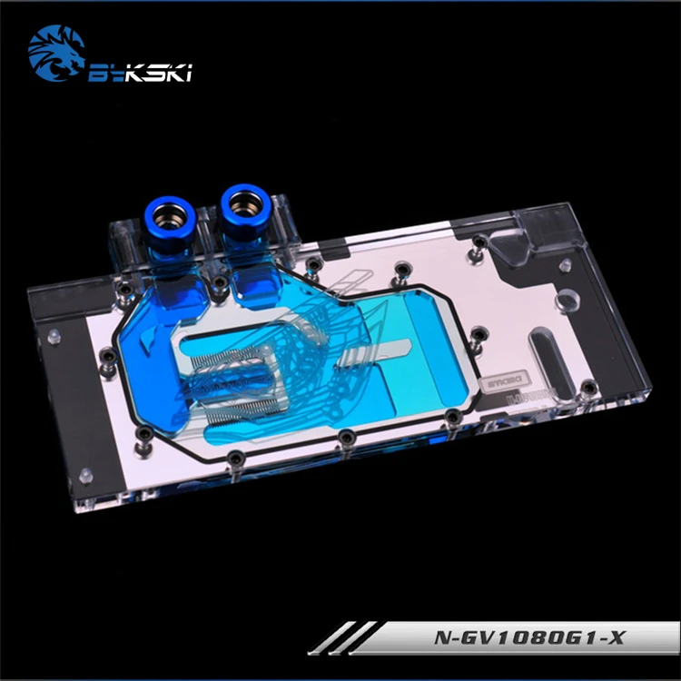 Блок водяного охлаждения Bykski VGA для GIGA GTX 1080 1070|Жидкостные системы охлаждения| |