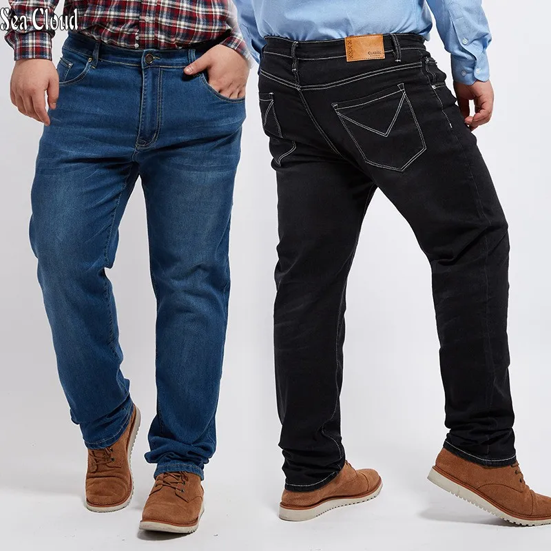 Free shipping men straight jeans male plus size 28-48 long trousers loose man hiphop pants extra large hip hop
Free shipping men straight jeans male plus size 28-48 long trousers loose man hiphop pants extra large hip hop