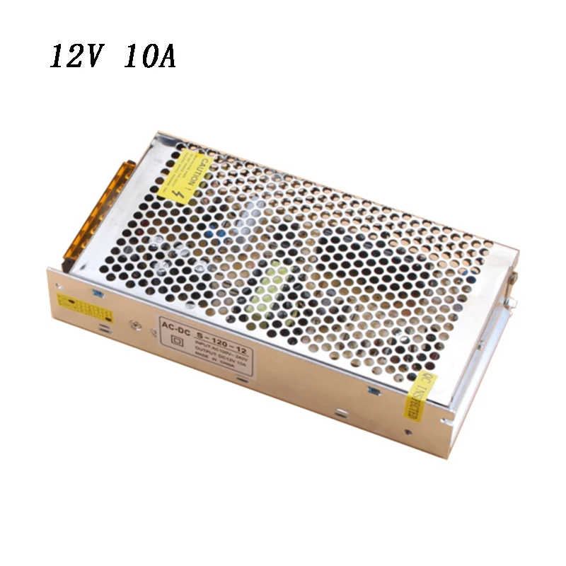 12 V адаптер питания 10А CCTV световой короб светодиодный свет 120 W|Импульсный
