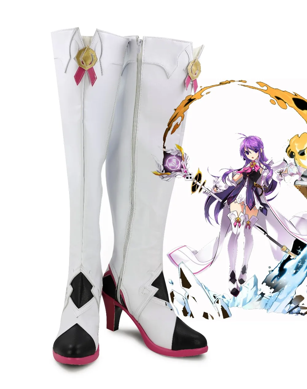 Ботинки ELSWORD love live magic girls UR Sakurauchi Riko lolita punk для косплея
Ботинки ELSWORD love live magic girls UR Sakurauchi Riko lolita punk для косплея