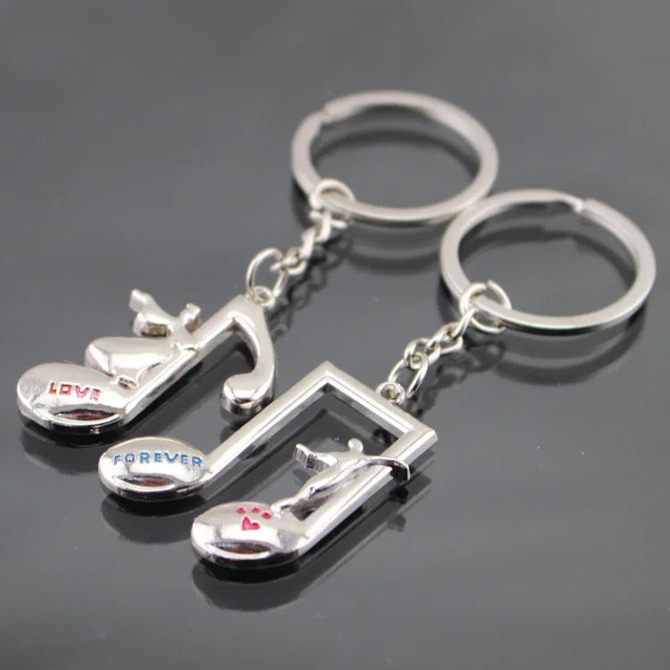 Music Note Keychain Couple Cute Women Men Car Key Chain Keyring Cover Holder Purse Handbag Bag Charms Trinket Chaveiro Llaveros
Music Note Keychain Couple Cute Women Men Car Key Chain Keyring Cover Holder Purse Handbag Bag Charms Trinket Chaveiro Llaveros