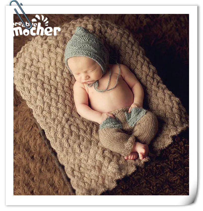 Newborn Photography Props Baby Photography Clothing Crochet Infant Hats+Pants Set Baby Photo Props Baby Boy Accessories Outfits
Newborn Photography Props Baby Photography Clothing Crochet Infant Hats+Pants Set Baby Photo Props Baby Boy Accessories Outfits