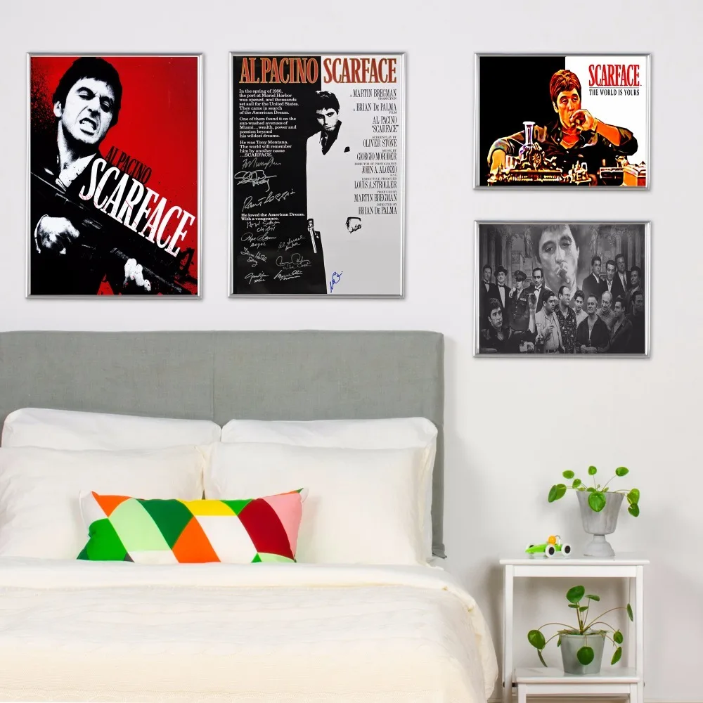 Scarface Movie Vintage Canvas Art Print Painting Poster Wall Pictures For Bedroom Home Decoration Wall Decor No Frame
Scarface Movie Vintage Canvas Art Print Painting Poster Wall Pictures For Bedroom Home Decoration Wall Decor No Frame