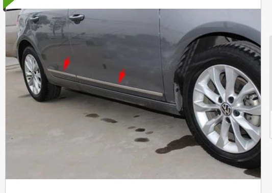 Хромированная обшивка корпуса из нержавеющей стали для VW Golf 6 MK6 2010 2012|Лепнина