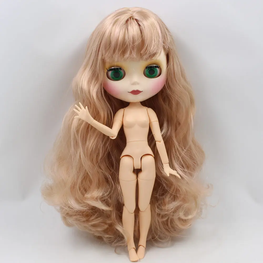 ICY DBS Blyth Nude Doll For Series No. BL3227/1010 Blonde mix pink hair with bangs Matte face Joint body 1/6 BJD
ICY DBS Blyth Nude Doll For Series No. BL3227/1010 Blonde mix pink hair with bangs Matte face Joint body 1/6 BJD