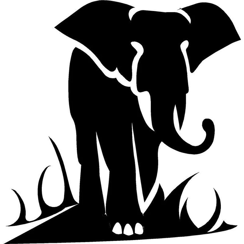 13.9cm*14.2cm Cute Animal Elephant Vinyl Decal Car Sticker Car-styling Black/Silver S6-3465
13.9cm*14.2cm Cute Animal Elephant Vinyl Decal Car Sticker Car-styling Black/Silver S6-3465