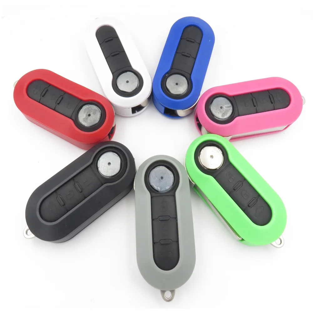 7colors Shell Key for FIAT 500 Panda Punto Bravo Remote Key Cover Auto Replacement Parts No Logo
7colors Shell Key for FIAT 500 Panda Punto Bravo Remote Key Cover Auto Replacement Parts No Logo