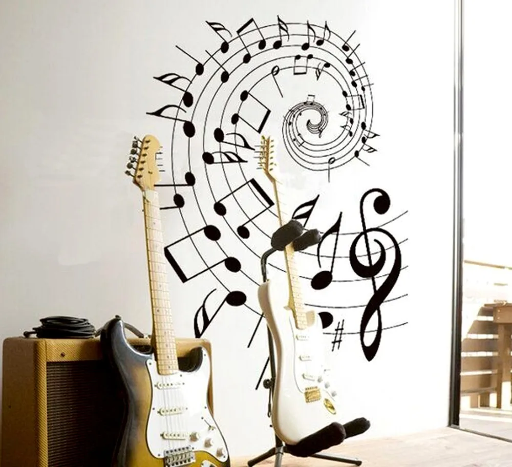 Wall Stickers musical notes rotation school classroom wall decoration sticker flat glass paste XY1046
Wall Stickers musical notes rotation school classroom wall decoration sticker flat glass paste XY1046