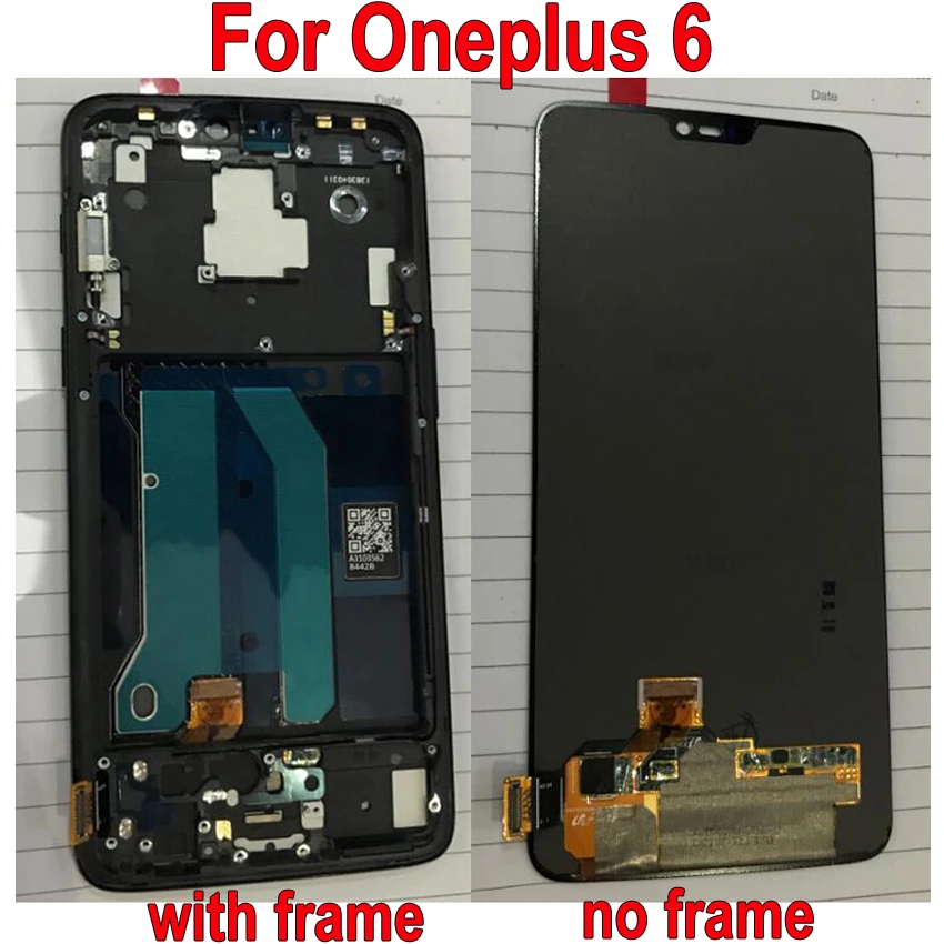 Best Working For Oneplus 6 LCD Display Touch Screen Panel Digitizer Assembly Sensor + Frame 6.28" Mobile Replacement
Best Working For Oneplus 6 LCD Display Touch Screen Panel Digitizer Assembly Sensor + Frame 6.28" Mobile Replacement