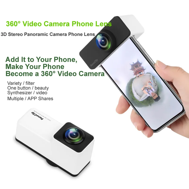 Life Magic Box Mobile Phone Panoramic 360 Degree Full View Video Camera Lens for IPhone X, IPhone7/8, IPhone7p/8p, and More
Life Magic Box Mobile Phone Panoramic 360 Degree Full View Video Camera Lens for IPhone X, IPhone7/8, IPhone7p/8p, and More