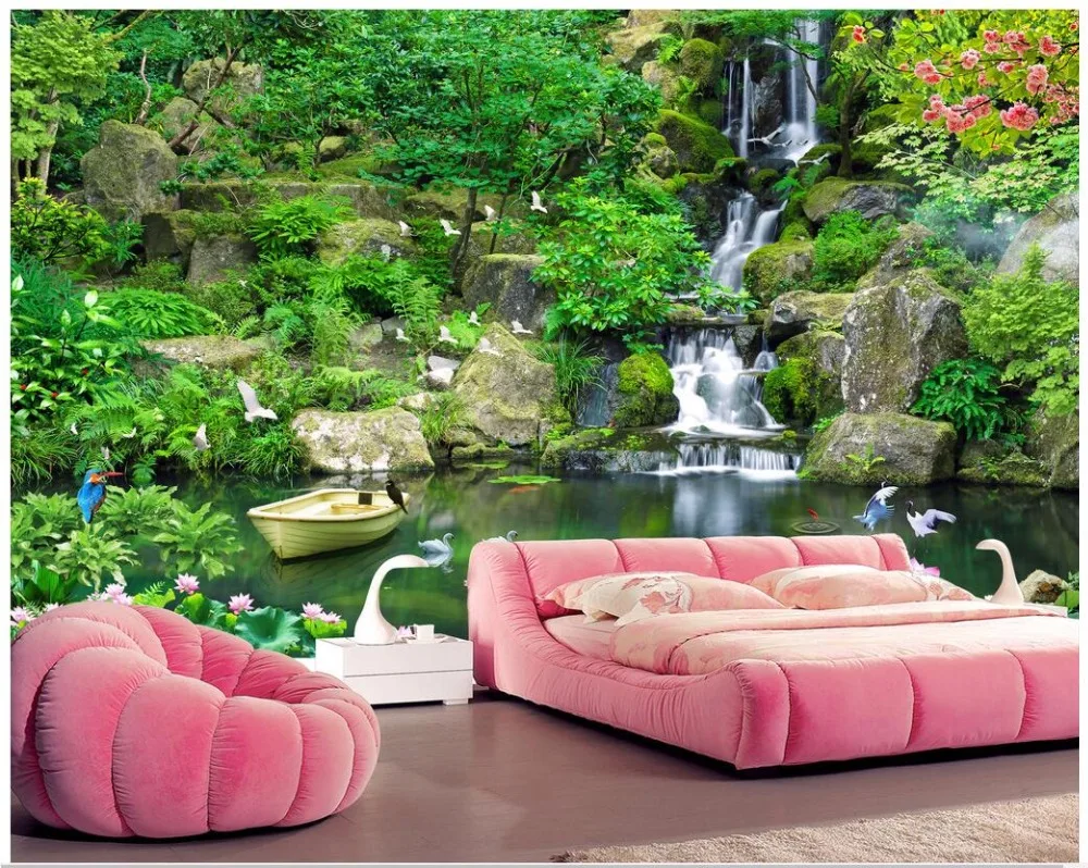 Custom photo 3d room wallpaper Green mountain flowing lake home improvement living room 3d wall murals wallpaper for walls 3 d
Custom photo 3d room wallpaper Green mountain flowing lake home improvement living room 3d wall murals wallpaper for walls 3 d