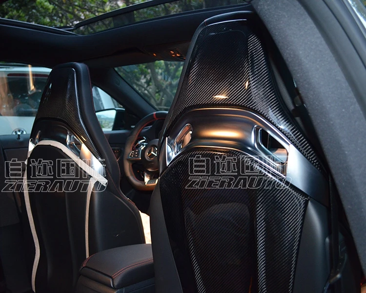 Fit for Mercedes Benz CLA4 A45 W205 C63 C63S AMG carbon fiber upholstery, seat back seat cover
Fit for Mercedes Benz CLA4 A45 W205 C63 C63S AMG carbon fiber upholstery, seat back seat cover
