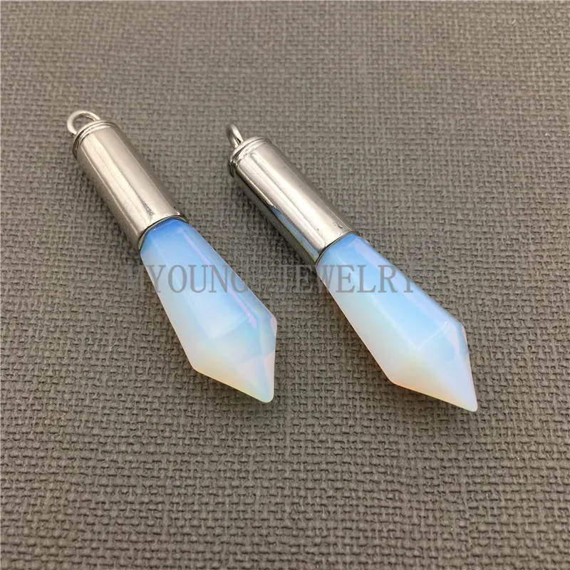 MY0273 Opal Spike Point Pendant with Large Pure Gold Color Cap,Healing Stone Pillar Pendant for Necklace Making
MY0273 Opal Spike Point Pendant with Large Pure Gold Color Cap,Healing Stone Pillar Pendant for Necklace Making