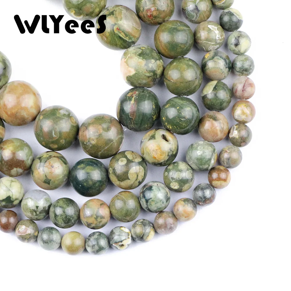 WLYeeS High Quality Bird Rock Beads Natural Stone 6 8 10 12mm Round Loose Bead for fashion Jewelry Bracelet Making DIY Accessory
WLYeeS High Quality Bird Rock Beads Natural Stone 6 8 10 12mm Round Loose Bead for fashion Jewelry Bracelet Making DIY Accessory