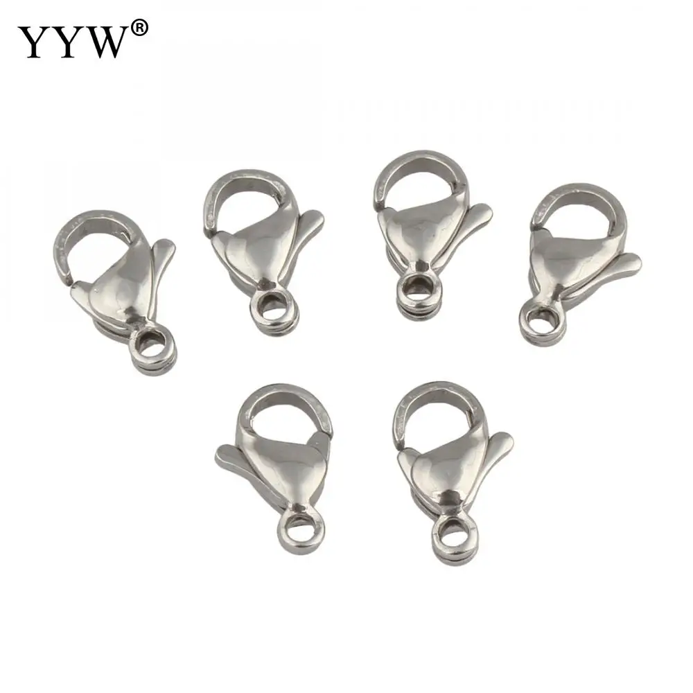 100PCS Top 7x11x3.5mm Stainless Steel Lobster Clasp Hooks For Jewelry Making Finding DIY Necklace Bracelets Shrimp Claw Chain
100PCS Top 7x11x3.5mm Stainless Steel Lobster Clasp Hooks For Jewelry Making Finding DIY Necklace Bracelets Shrimp Claw Chain
